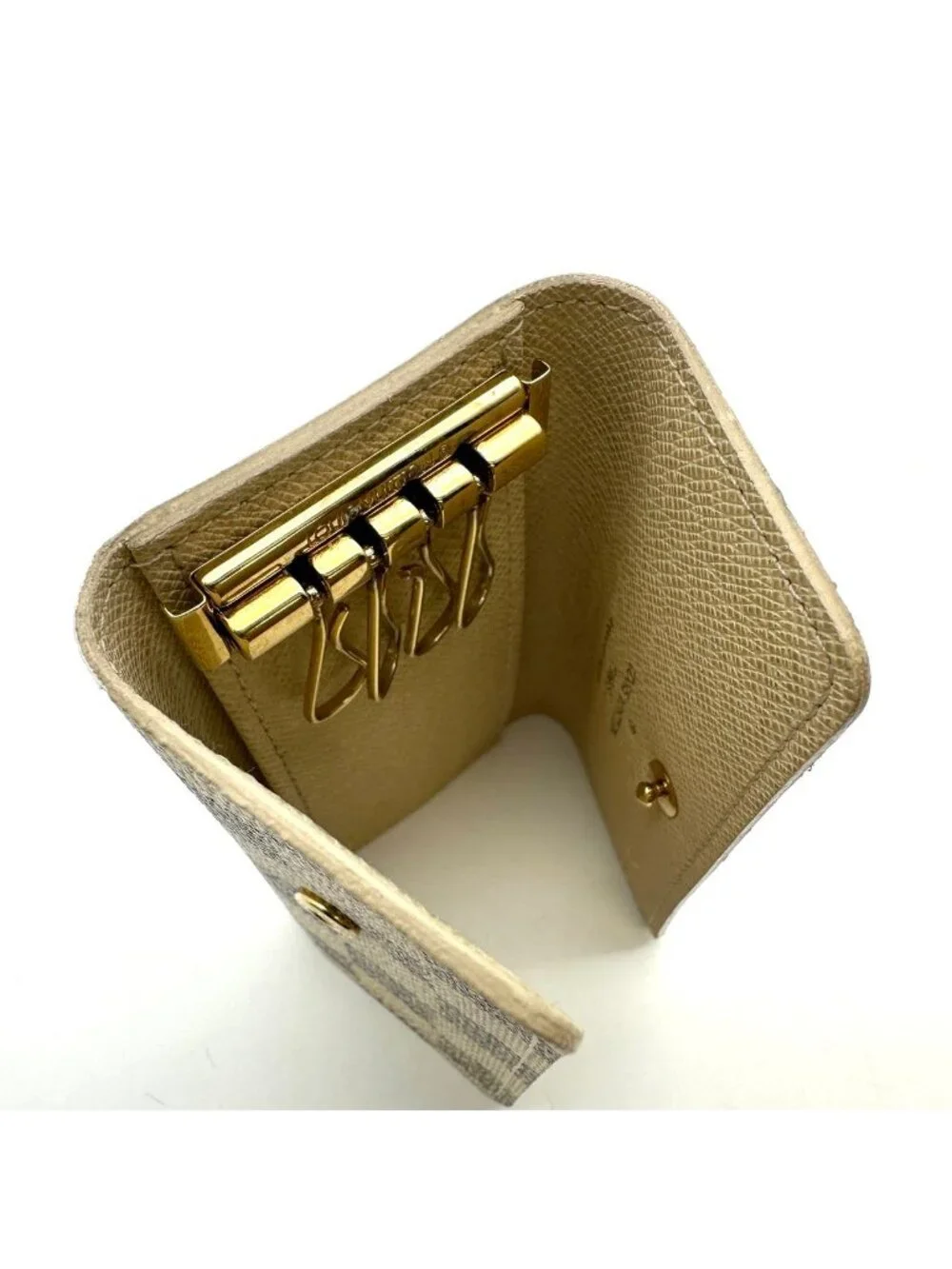 Louis Vuitton Multicles 4 Key Case Damier Azur Key Holder